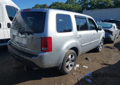 2012 Honda Pilot Ex from USA, damaged, VIN 5FNYF4H49CB012783